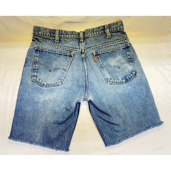 Levi's Other - Vintage 1984 Orange Tab Levi's 575 Jorts Raw Hem Size 32